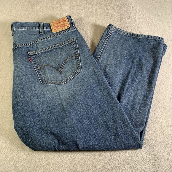 Levi's Other - Vintage Levis 505 Jeans Mens 44x29 Blue Regular Fit Straight Denim Medium Wash